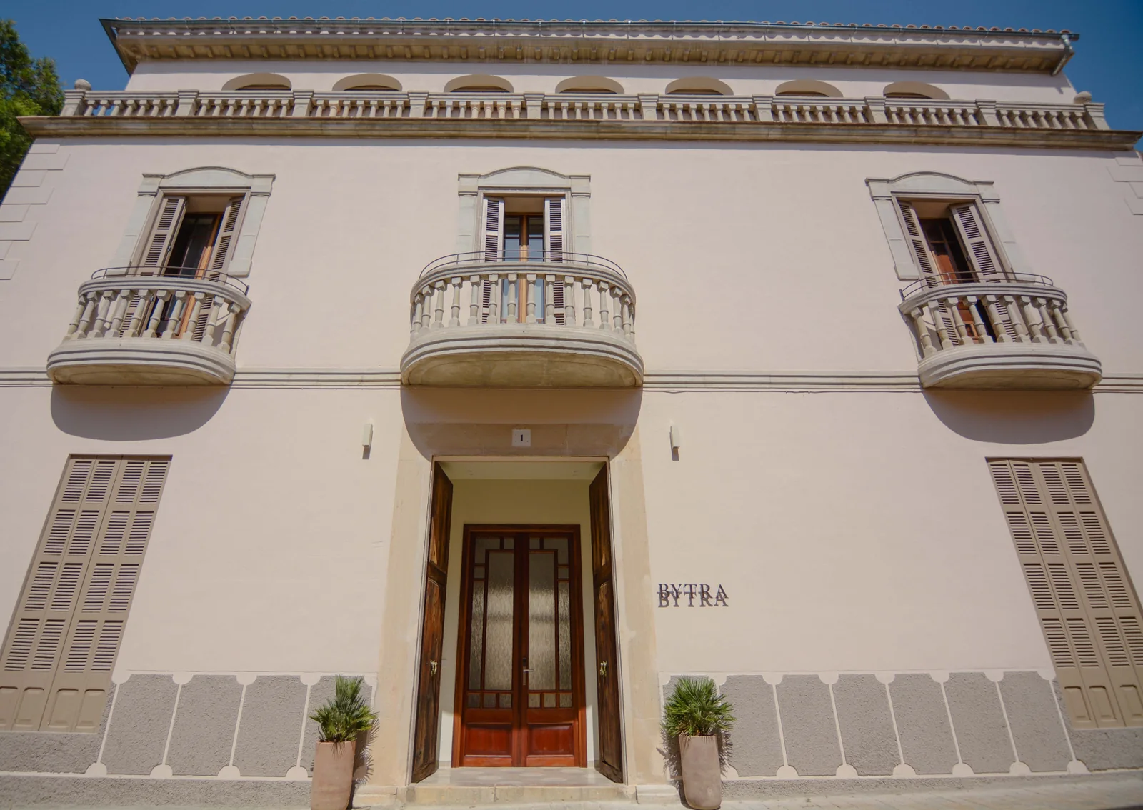Entrance of BYTRA Boutique Hotel