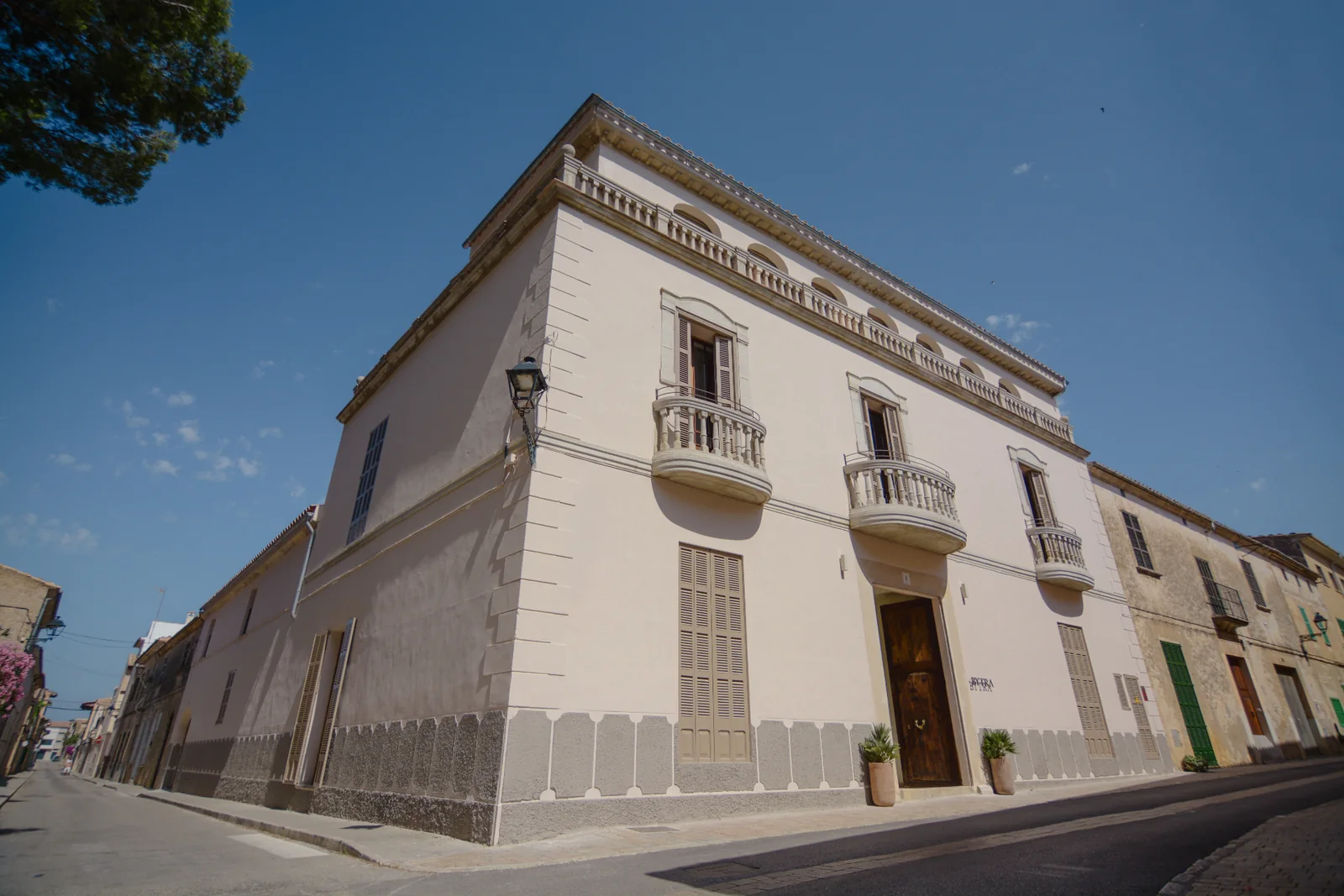 BYTRA Boutique Hotel façade on Carrer Major, Petra